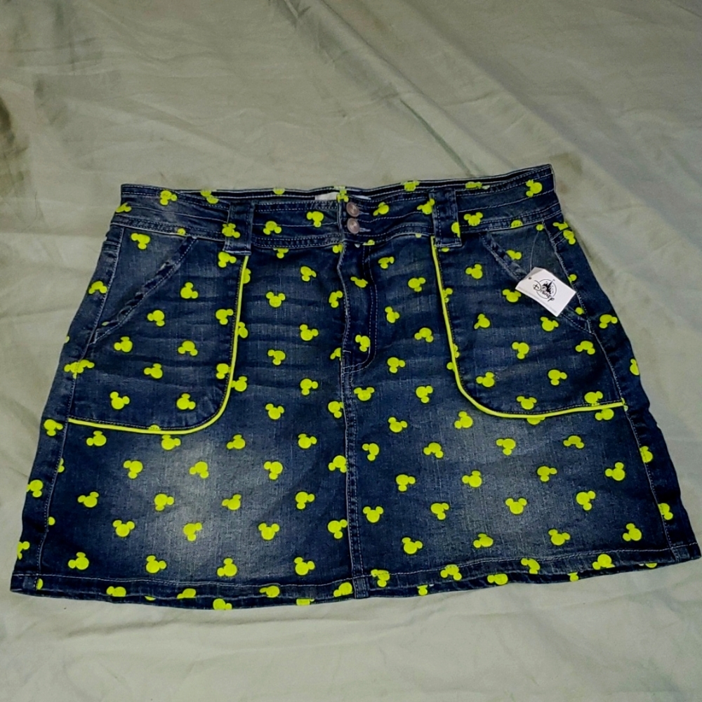 Disney Denim Skirt